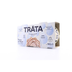 Trata τόνος σε νερό 2x160gr