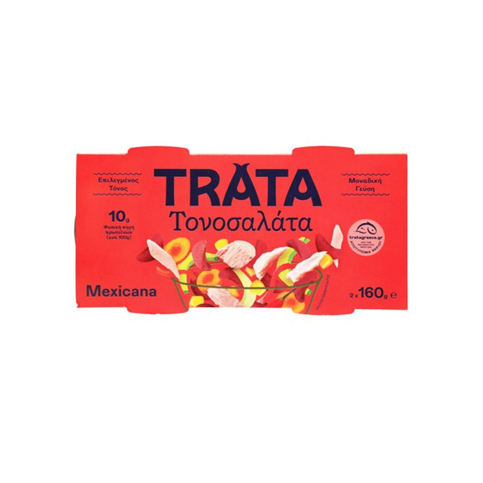 Trata τονοσαλάτα μεξικάνα 2x160gr