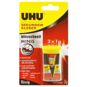 Uhu super glue minis blister 4x1gr UHU - 1
