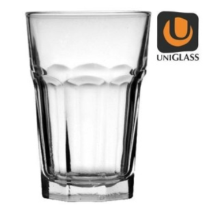 Uniglass marocco σετ ποτήρια γυάλινα νερού 42cl 12τεμ 53177