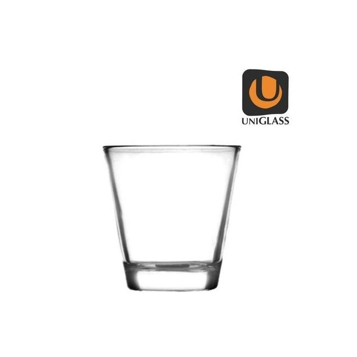 Uniglass traditional σετ ποτήρια γυάλινα ουίσκι 20cl 12τεμ 53187