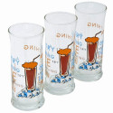 Uniglass 91600/d01 ποτηρι γυαλινο coffee time on ice 29cl 3τεμ Uniglass - 1