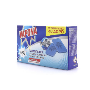 Vapona fik ανταλλακτικές ταμπλέτες 30τεμ Vapona - 1