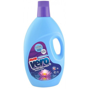 Flos vero υγρό απορρυπαντικό ρούχων water lily 60μεζ 3lt Flos - 1