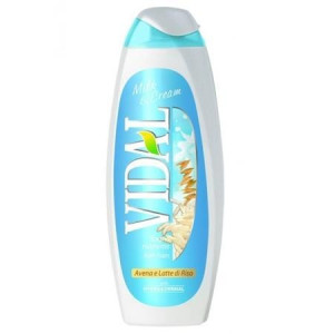 Vidal αφρόλουτρο milk & cream 500ml