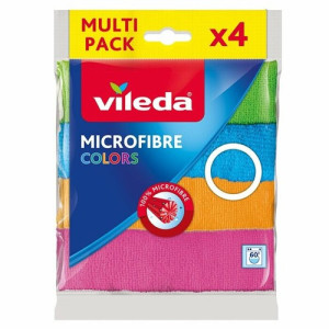 Vileda microfibre colors πανιά καθαρισμού 4τεμ Vileda - 1
