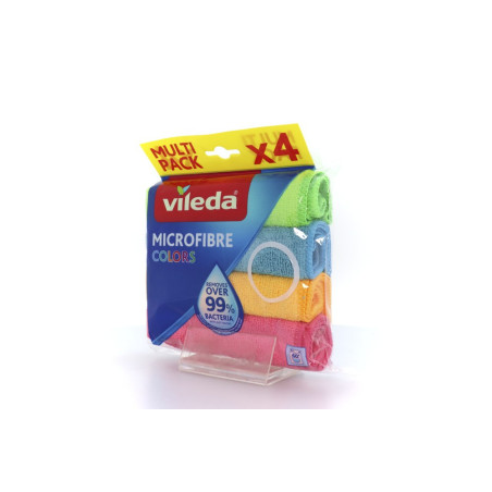 Vileda microfibre colors πανιά καθαρισμού 4τεμ Vileda - 2