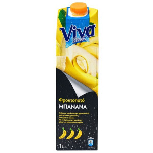 Viva χυμός με μπανάνα 1lt Viva - 1