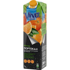 Viva χυμός νέκταρ πορτοκάλι 1lt Viva - 1