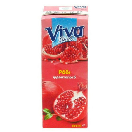 Viva χυμός με ρόδι 250ml