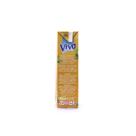 Viva χυμός με πορτοκάλι φρουτοποτό 250ml Viva - 3