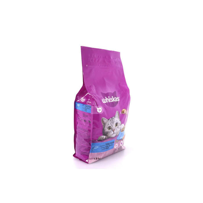 Whiskas γατοτροφή adult κροκέτα με τόνο 1,9kg