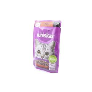 Whiskas γατοτροφή pure delight μοσχάρι σε σάλτσα 85gr