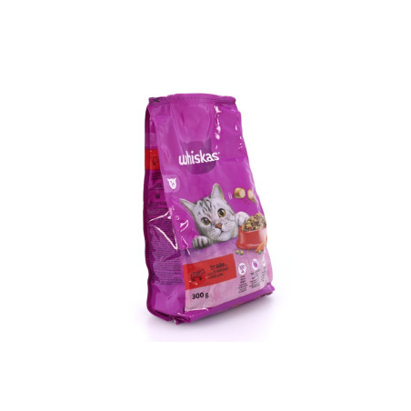 Whiskas γατοτροφή κροκέτα με μοσχάρι 300gr