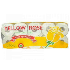 Yellow rose χαρτί υγείας με άρωμα 3φυλλο 10x100gr Yellow rose - 1