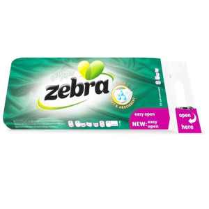 Zebra χαρτί υγείας soft absorbent green 3φυλλο 10τεμ