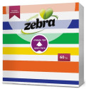 Zebra χαρτοπετσέτες easy open 33x33cm 60 φύλλα Zebra - 1