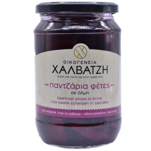 Αγρόκηπος Χαλβατζή παντζάρια φέτες 700gr