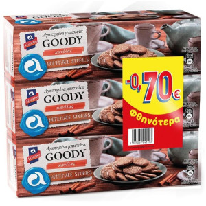 Αλλατίνη goody με κανέλα 3x185gr