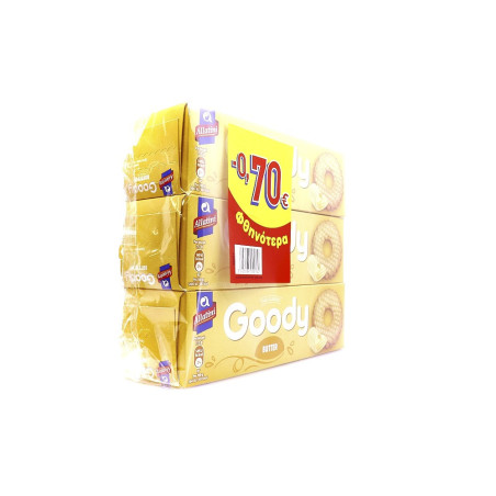 Αλλατίνη goody με βούτυρο 3x175gr