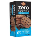 Βιολάντα μπισκότα zero cookies χωρίς ζάχαρη με κακάο & κομμάτια μαύρης σοκολάτας 170gr Βιολάντα - 1