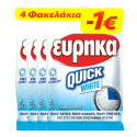 Εύρηκα quick white υπερλευκαντικό 4x50gr