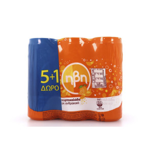 Ήβη αναψυκτικό πορτοκαλάδα 6x330ml