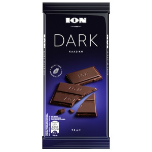 ΙΟΝ σοκολάτα υγείας dark κλασική 90gr