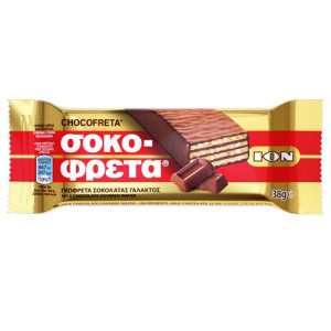 Ιον σοκοφρέτα γάλακτος 20x38gr