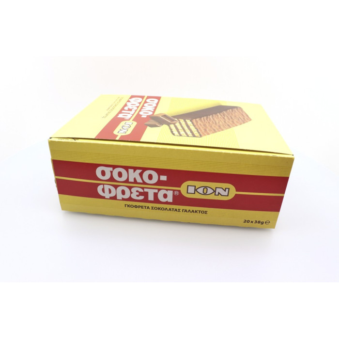 Ιον σοκοφρέτα γάλακτος 20x38gr