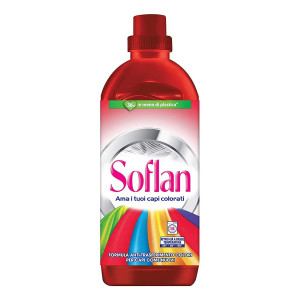 Soflan υγρό απορρυπαντικό ρούχων color 15μεζ 900ml