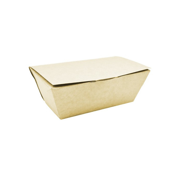 Κουτιά snack box kraft 16,5x11x6cm 75τεμ