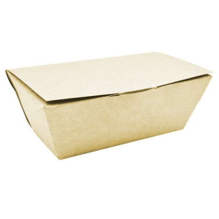 Κουτιά snack box kraft 16,5x11x6cm 75τεμ