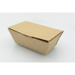 Κουτιά snack box kraft 16,5x11x6cm 75τεμ