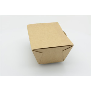 Κουτιά snack box kraft 16,5x11x6cm 75τεμ