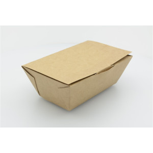 Κουτιά snack box kraft 16,5x11x6cm 75τεμ