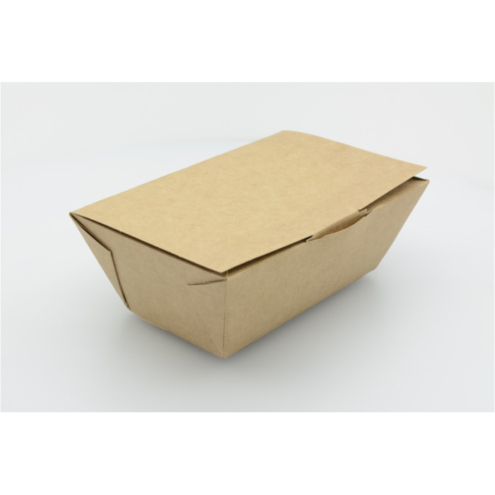 Κουτιά snack box kraft 16,5x11x6cm 75τεμ