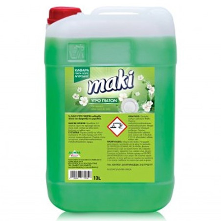 Maki υγρό πιάτων aloe τσάι 4lt