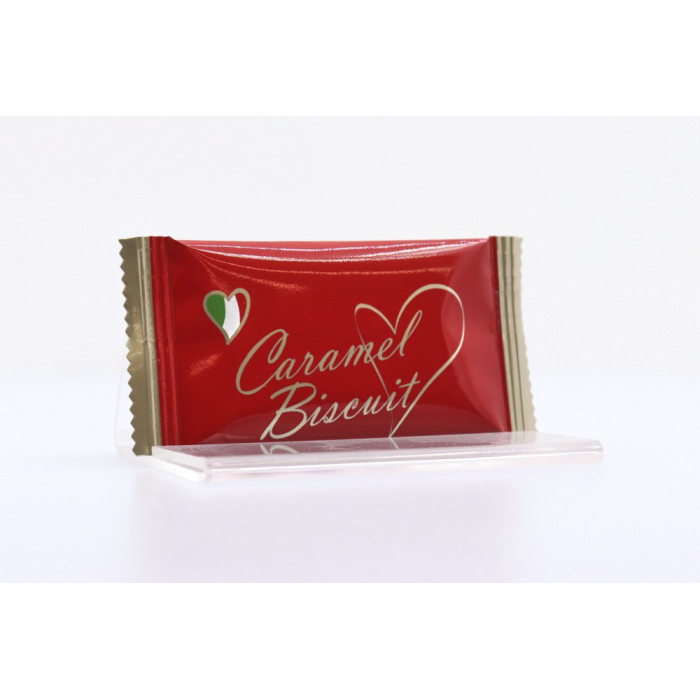 Μπισκοτο caramel συσκευασμενο 6gr, 300τεμ