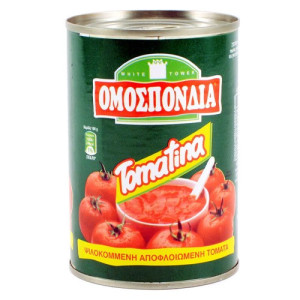 Ομοσπονδία tomatina τοματάκι ψιλοκομμένο αποφλοιωμένο 400gr