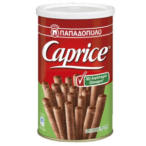 Caprice πουράκια με 30% λιγότερη ζάχαρη 250gr Παπαδοπούλου - 1