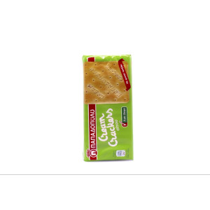 Παπαδοπούλου cream crackers χωρίς ζάχαρη 165gr