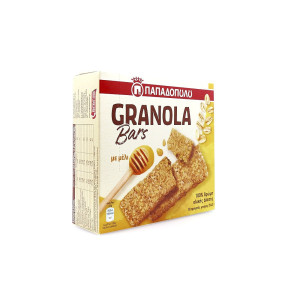 Παπαδοπουλου granola bars 5x42gr, μελι