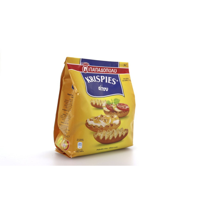 Παπαδοπούλου krispies σίτου 200gr