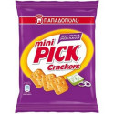 Παπαδοπούλου mini pick crackers με ξινή κρέμα και κρεμμύδι 70gr