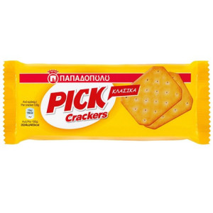 Παπαδοπούλου pick crackers κλασικά 100gr Παπαδοπούλου - 1