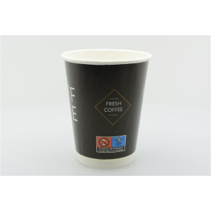 Ποτήρι χάρτινο coffee roasters double wall 12οz-14oz 25τεμ