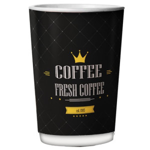 Fresh coffee χάρτινα ποτήρια double wall 12oz 25τεμ Fresh Coffee - 1