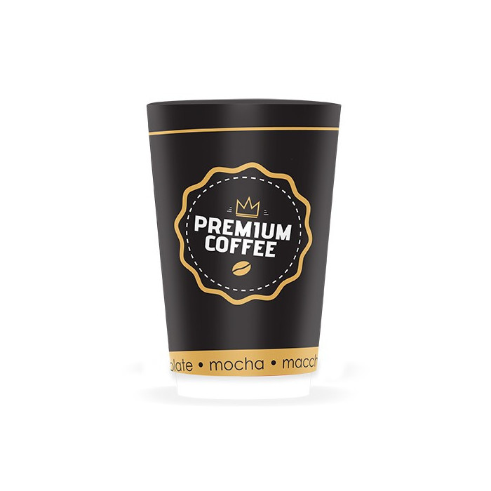 Premium coffee χάρτινα ποτήρια double wall 16oz 20τεμ