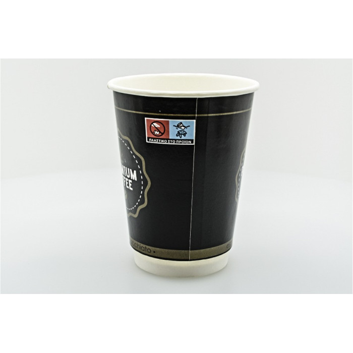 Premium coffee χάρτινα ποτήρια double wall 16oz 20τεμ